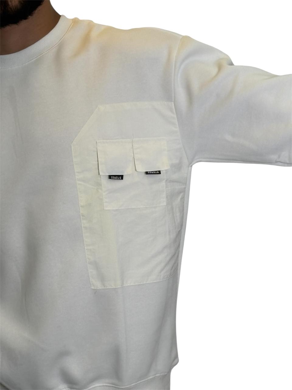 Pocket Detail Sweatshirt