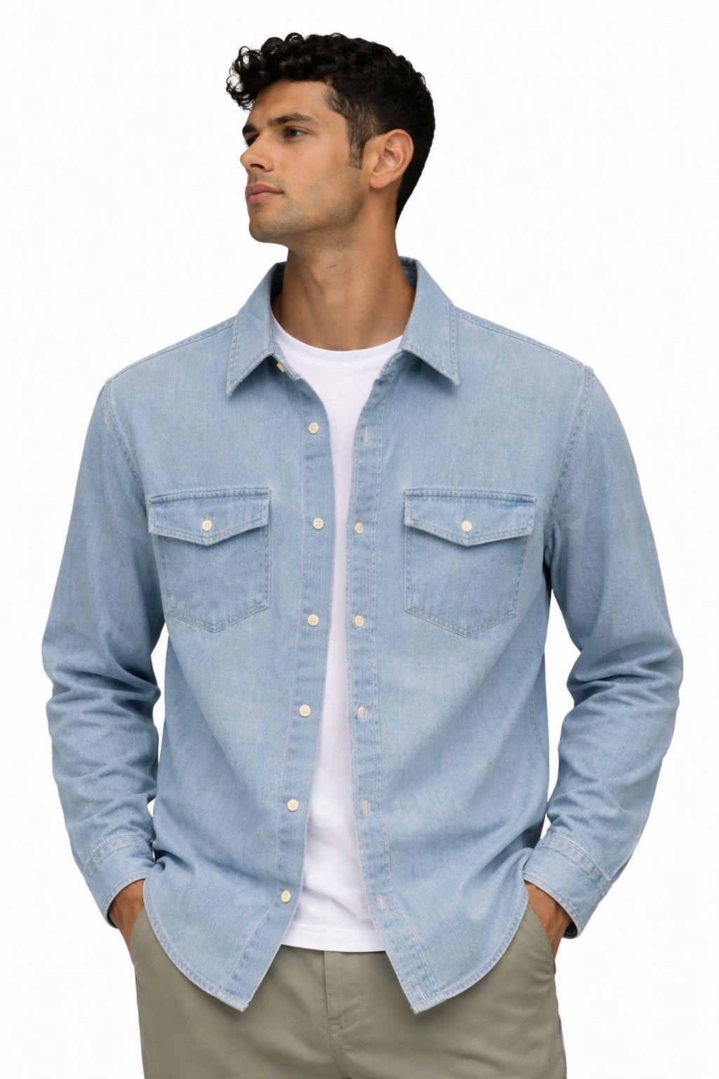 Essential Denim Overshirt