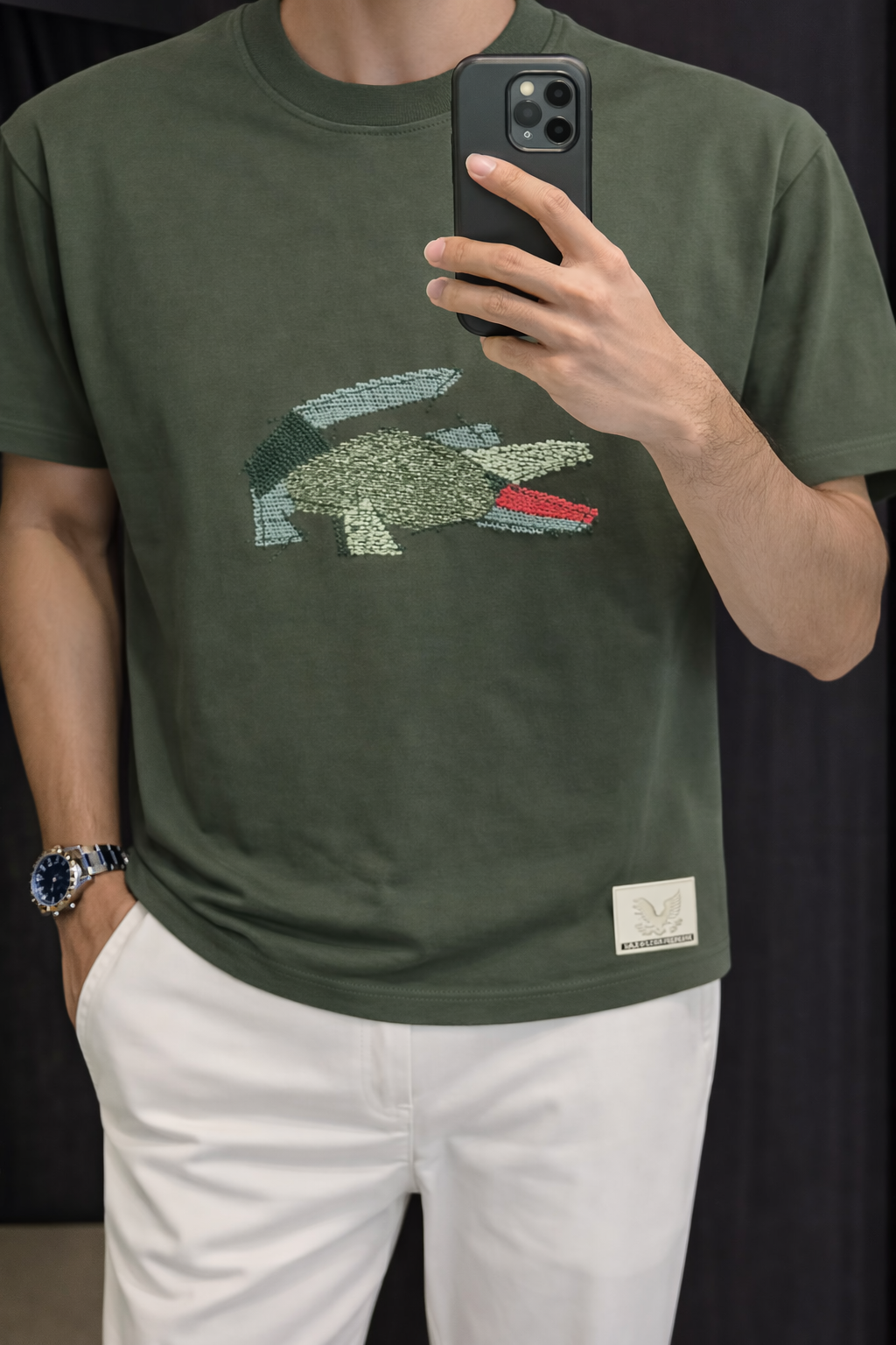 Midnight Croc Tee