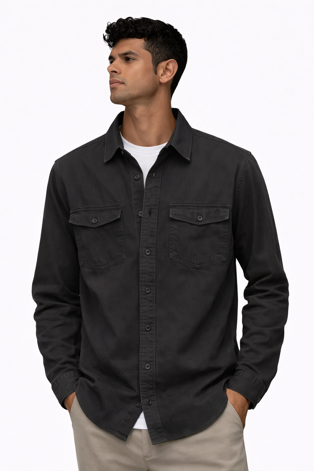 Essential Denim Overshirt