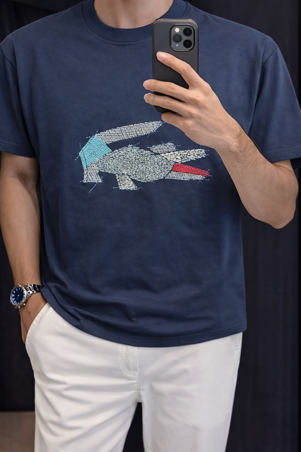 Midnight Croc Tee