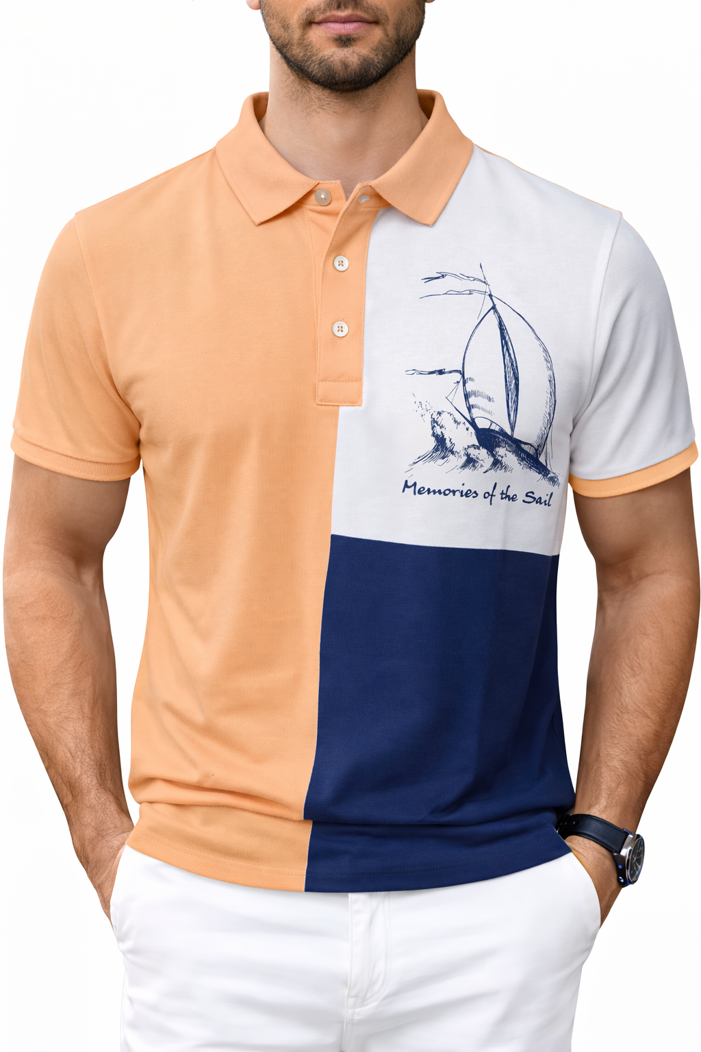 Contrast Polo