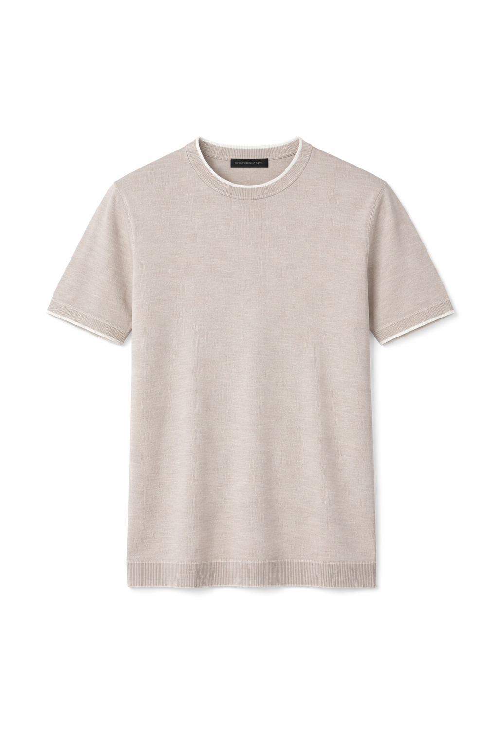 Essential Contrast Collar T-Shirt