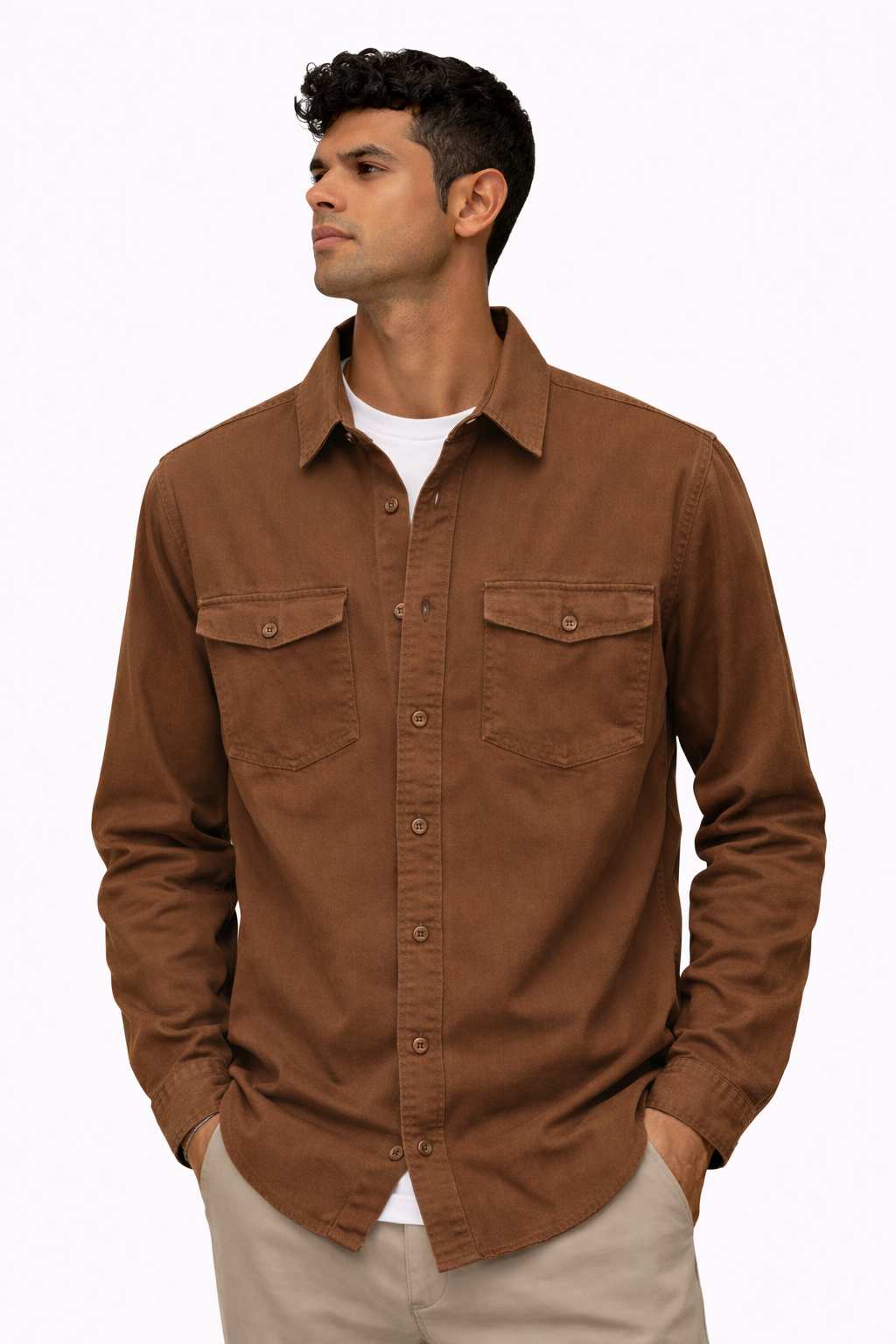 Essential Denim Overshirt