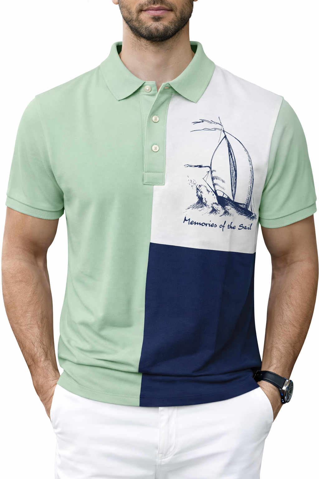 Contrast Polo