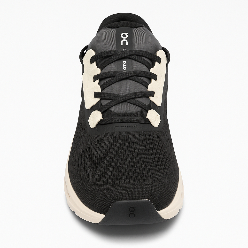 Black & White Performance Running Sneakers