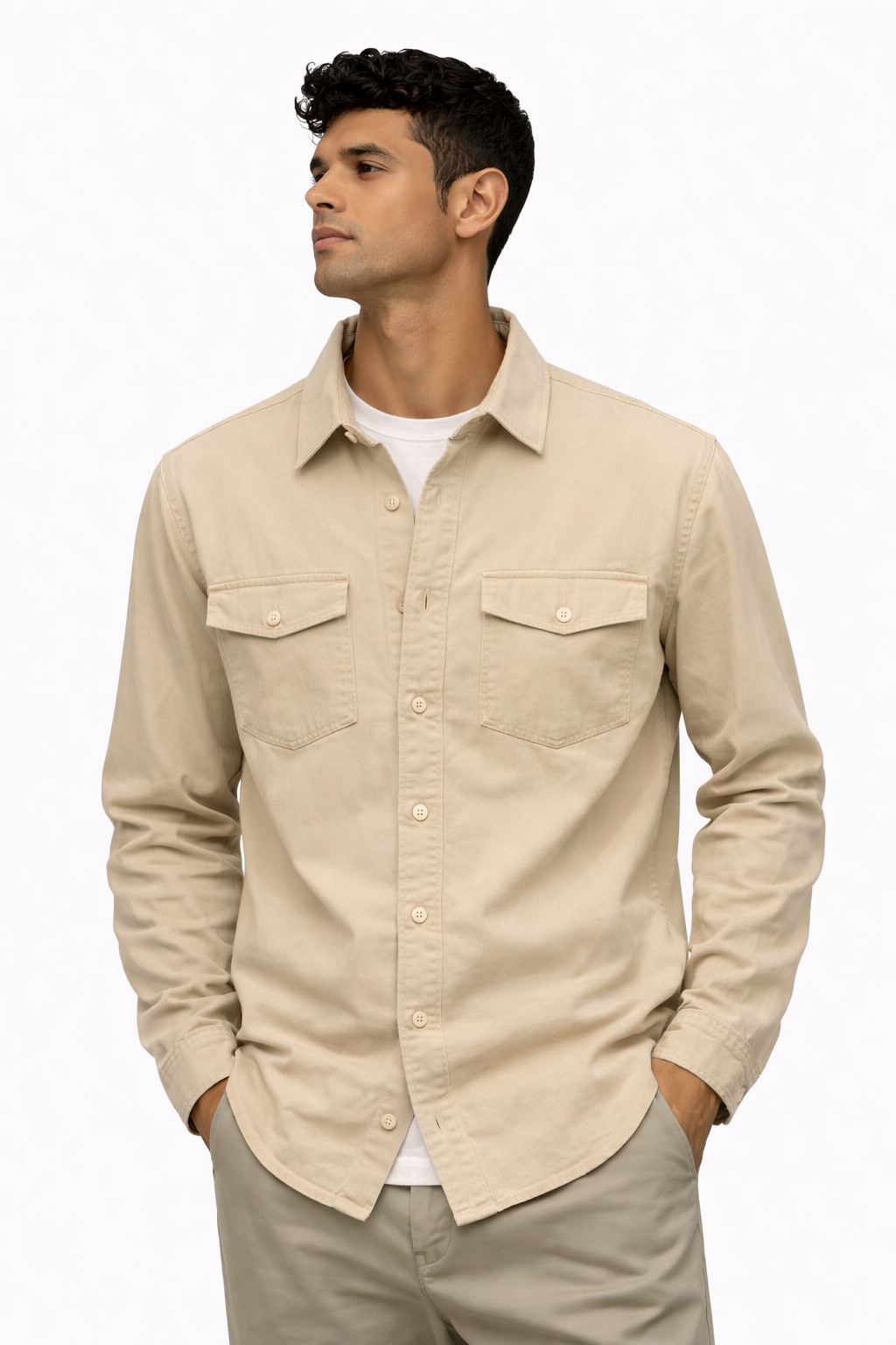 Essential Denim Overshirt
