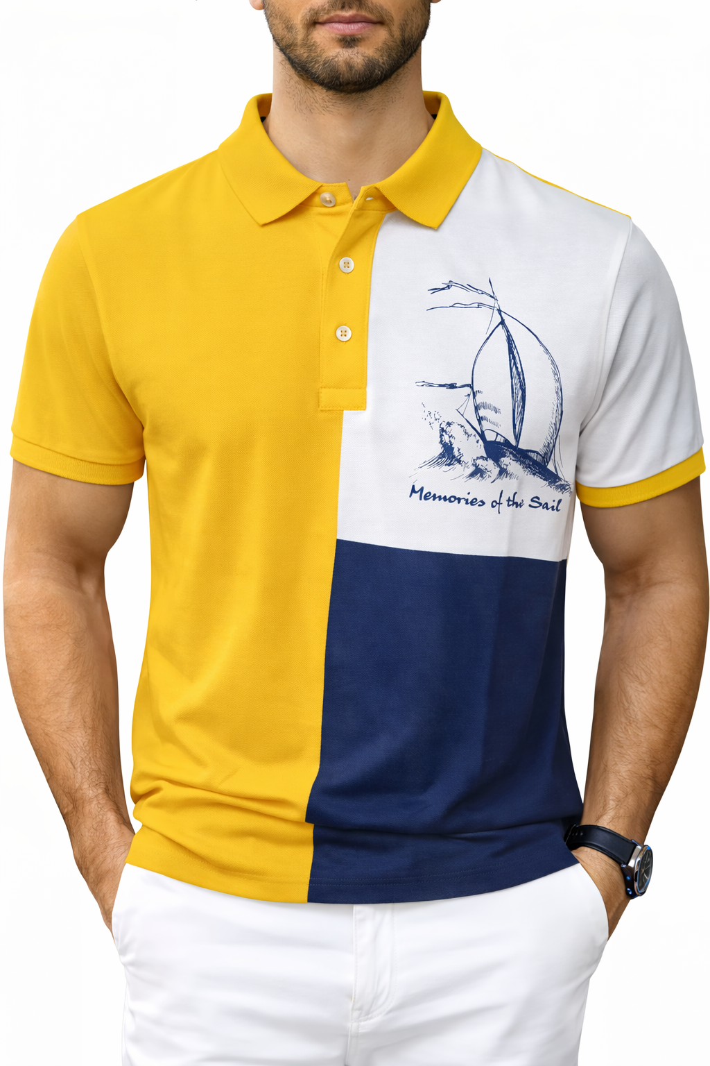 Contrast Polo