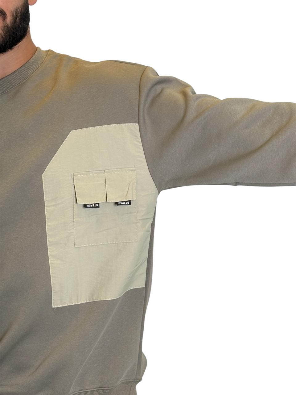 Pocket Detail Sweatshirt