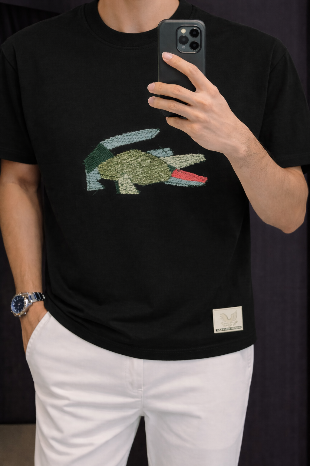 Midnight Croc Tee